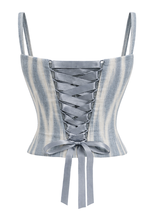 Khadi Corset Silver Sundae