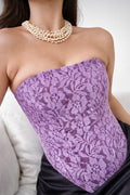 Lace Corset Lavender