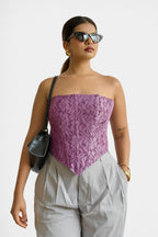 Lace Corset Lavender