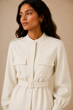 The Derby Shirt Ivory