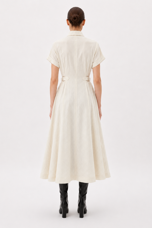 Mayfair Dress Ivory