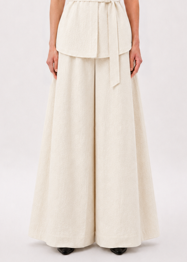The Chelsea Trousers Ivory
