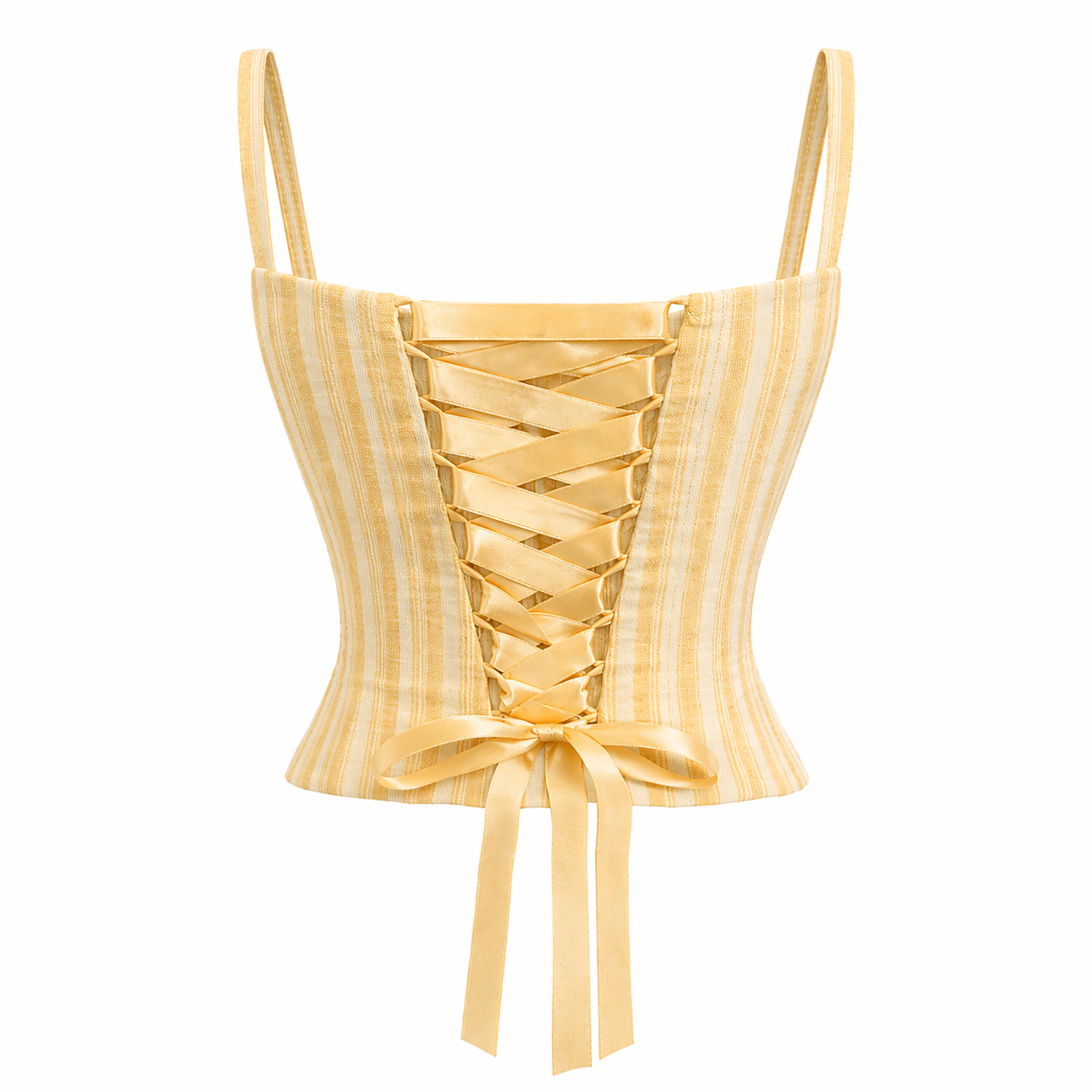 khadi handloom lemon sorbet corset khadi handloom lemon sorbet corset