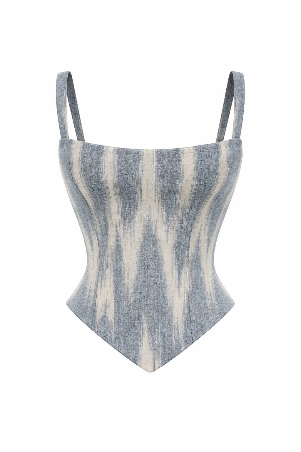 khadi handloom silver sundae corset khadi handloom silver sundae corset