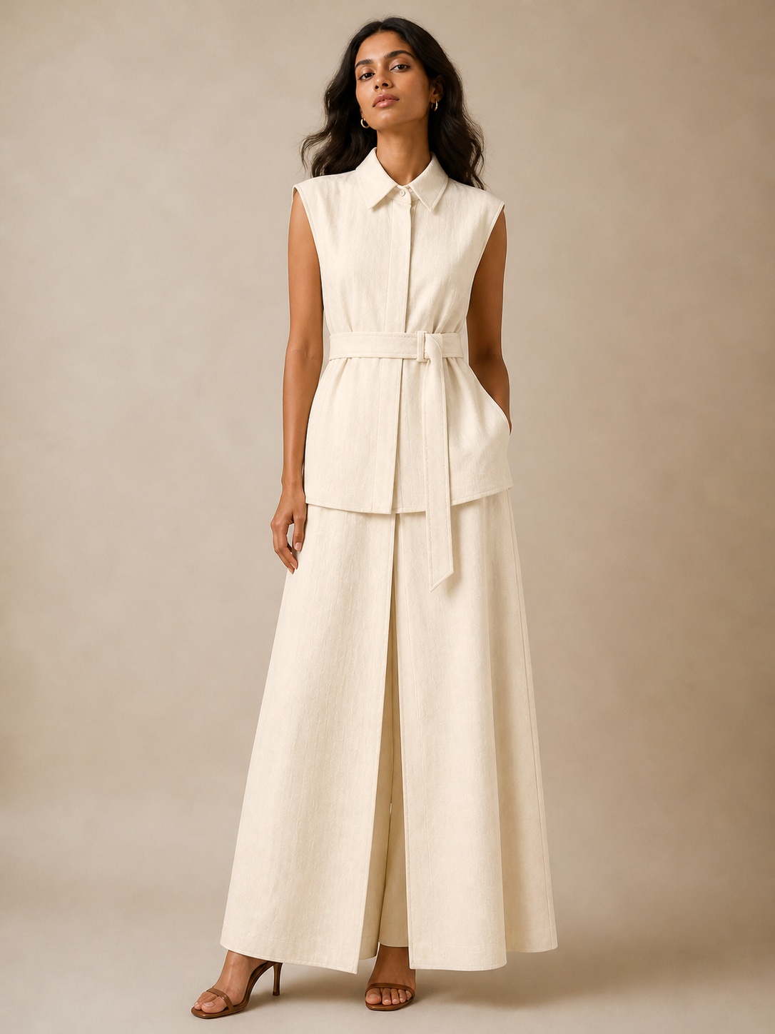 handloom khadi co ord set